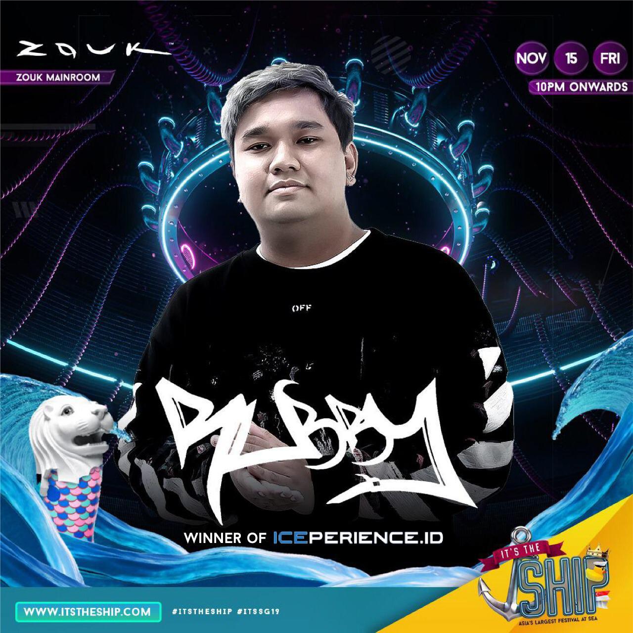 Flyer Zouk Singapore - DJ Rubby